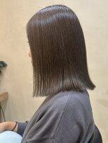 ヒビヲ(HIBIO)&nbsp;ブラウンカラーミルクティーベージュブリーチなしダブルカラー