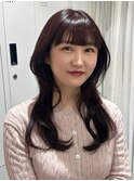 【 co.co.具志堅 】 ラベンダーブラウン × バタフライcut♪