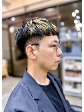 アクセント(ACSENT) ハイライトマッシュショート