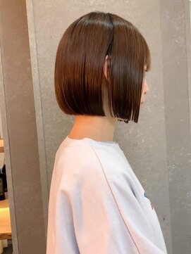ロンド 表参道店(Lond) ◇ボブ 縮毛矯正 顔周りカット 表参道 髪質改善