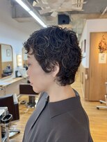 ロジエ(ROSIER)&nbsp;ハイライトショートパーマ