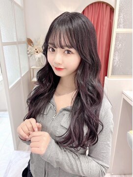 ランド 原宿表参道(LAND) 前髪カットが可愛い☆パープルラベンダーカラー