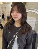 柔らかヌーディーベージュ×抜け感レイヤー♪