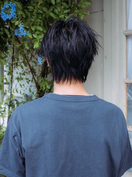 バーバーバー 八広(BARBER-BAR) アップバングスタイル