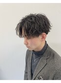 ツイストスパイラルパーマ/メンズパーマ/波巻きスパイラルパーマ