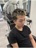 【メンズ】ダウンバングスパイキーショート