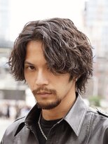 フィフス 大分(fifth)&nbsp;大分メンズセンターパート波巻きスパイラルパーマサーフカール