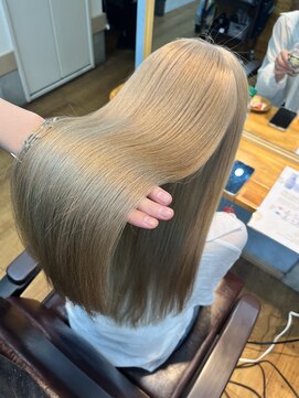 アン ブリーチ(UN BLEACH) 【ブリーチカラー】ミルクティーベージュ