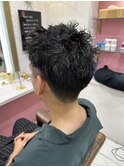 メンズカットパーマ ピンパーマスパイキーショート 9/17  1