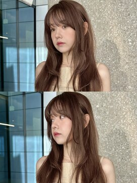 ローネス ギンザ(LONESS ginza) ロングレイヤー/レイヤーカット/ナチュラルブラウン/秋カラー