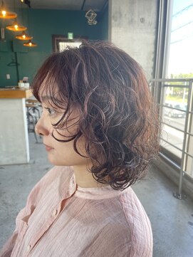 ステイシー(STACY) チェリーオレンジ×ウェーブ