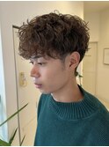 パーマ/メンズパーマ/メンズカット/シャドウパーマ/10代20代30代