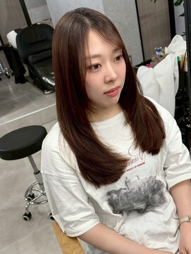 ハーシーバイアポロ 相模大野(HERSHE by apollo) ミディアムヘア/暗めカラー/グランマッシュ/レイヤーカット