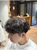 波巻きマッシュ #柏 #MEN'S #メンズパーマ #波巻きパーマ