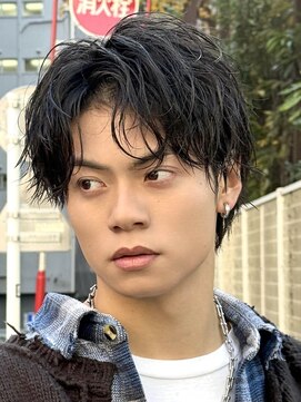 アイトーキョーリタ 渋谷(AI TOKYO Rita) ルーズシャドウパーマセンターパート