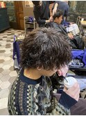  ニュアンスパーマ/シャドウパーマ/フェザーパーマ/men's/メンズ