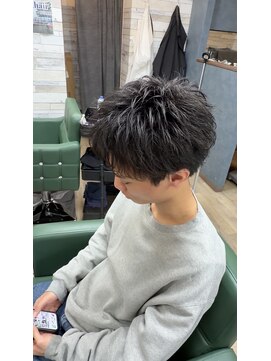 アンサ 阪急桂店(ANSA) ショート×パーマ