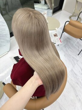 ディスイズ(thisis) 【thisis】ミルクティーベージュ/韓国風/レイヤーカット