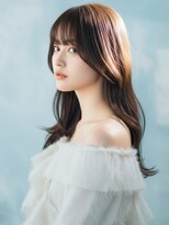 フレイムス ヘアアンドリラックス 南越谷店(Frames hair&relax) 大人可愛い波巻きウェーブ20代30代40代◎前髪あり濡れ髪ボブ成増