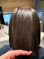 ヘアリゾート粋 トゥジュ 池袋東口店(tujuh)&nbsp;艶髪/グレージュ/ストレート/ミディアム