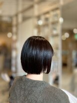 アシャ ヘアー ソリューション 神戸店(asha hair solution)&nbsp;ミルクティーブロンド/ダークブルー/デジタルパーマ/摂津本山