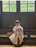【5歳七五三】男の子袴着付け