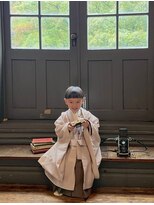 ハウオリ ガーデン(hau'oli garden)&nbsp;【5歳七五三】男の子袴着付け