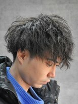 バーバーハウス ラヴィ 阿佐ヶ谷店(Barber House Lavie)&nbsp;ツーブロマッシュ×ツイストスパイラルパーマ