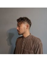 キングマンバーバー 四ツ谷2nd(KING MAN BARBER)&nbsp;ツイストパーマ　フェード