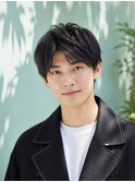 ニュアンスウルフxスパイラルパーマxダウンバング