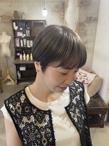 ティティアンバイイザ(titian by IZA)&nbsp;マッシュショート＋アンブレラカラー