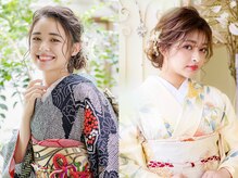 ヘアセットサロンシャルメ 梅田店(Hair Make Salon CHARMER)の雰囲気（専属の着付けの先生も在籍！大切な日のお着付けもお任せ♪）