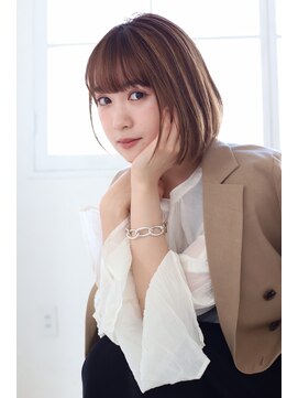 エクリ 麻布十番(equri) 大人かわいいボブ