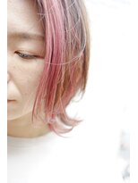 トップス TOPS&nbsp;フェイスフレーミング×ピンクアッシュ