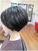 Thanks  hair     ナチュラルショート