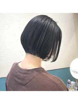ロンド レグリーズ 立川(Lond leglise) 黒髪/暗髪/ボブ/くびれボブ【深味信也】