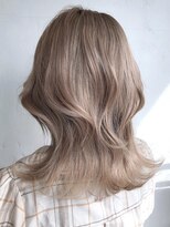 アイティーバイアルバム 藤沢店(IT by ALBUM)&nbsp;レイヤーベージュ_カーキグレージュフェザーバング_ba336891