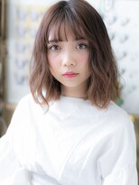 カバーヘアアンドスパ ブリス 浦和(COVER HAIR&SPA bliss)&nbsp;大人ハイライトカラーくせ毛風小顔プリカールb浦和20代30代40代