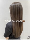 外国人風beigeバレイヤージュ/美シルエット