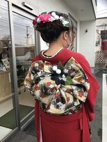 美容室 アール&nbsp;成人式セットと着付け