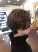 センターパートショート