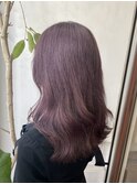 くすみピンクパープル