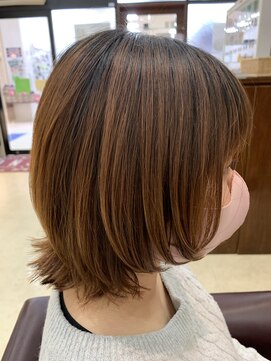 ベニ 仙台鈎取店(BENI) ボブウルフ