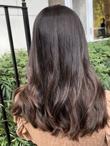 ビュートリアム 広尾(BEAUTRIUM)&nbsp;重めロング×秋カラー　大人のマロンブラウン　広尾　麻布