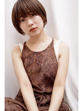 ネオリーブエクラ 上野御徒町店(Neolive eclat) ナチュラルウルフコンパクトショートウルフマッシュショート