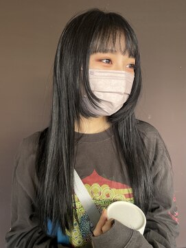 インディゴドロップ(indigo drop) dark gray × face layer