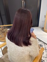 ヘアサロン ガリカ 表参道(hair salon Gallica) 【mami】艶髪ラベンダーココアブリーチなしダブルカラー<表参道>