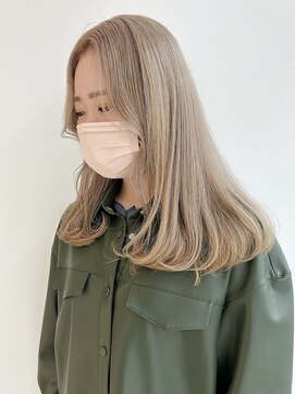 コト 福井大和田店(coto) 福井　大和田　ハイトーンカラー　ホワイトベージュ　ケアカラー