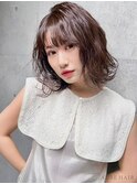 20代・30代_大人可愛い/ニュアンスパーマ風ヘア