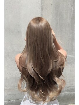 リコヘアー(LiCO HAIR) 綺麗めハイトーンサンドベージュ＋髪質改善水光トリートメント